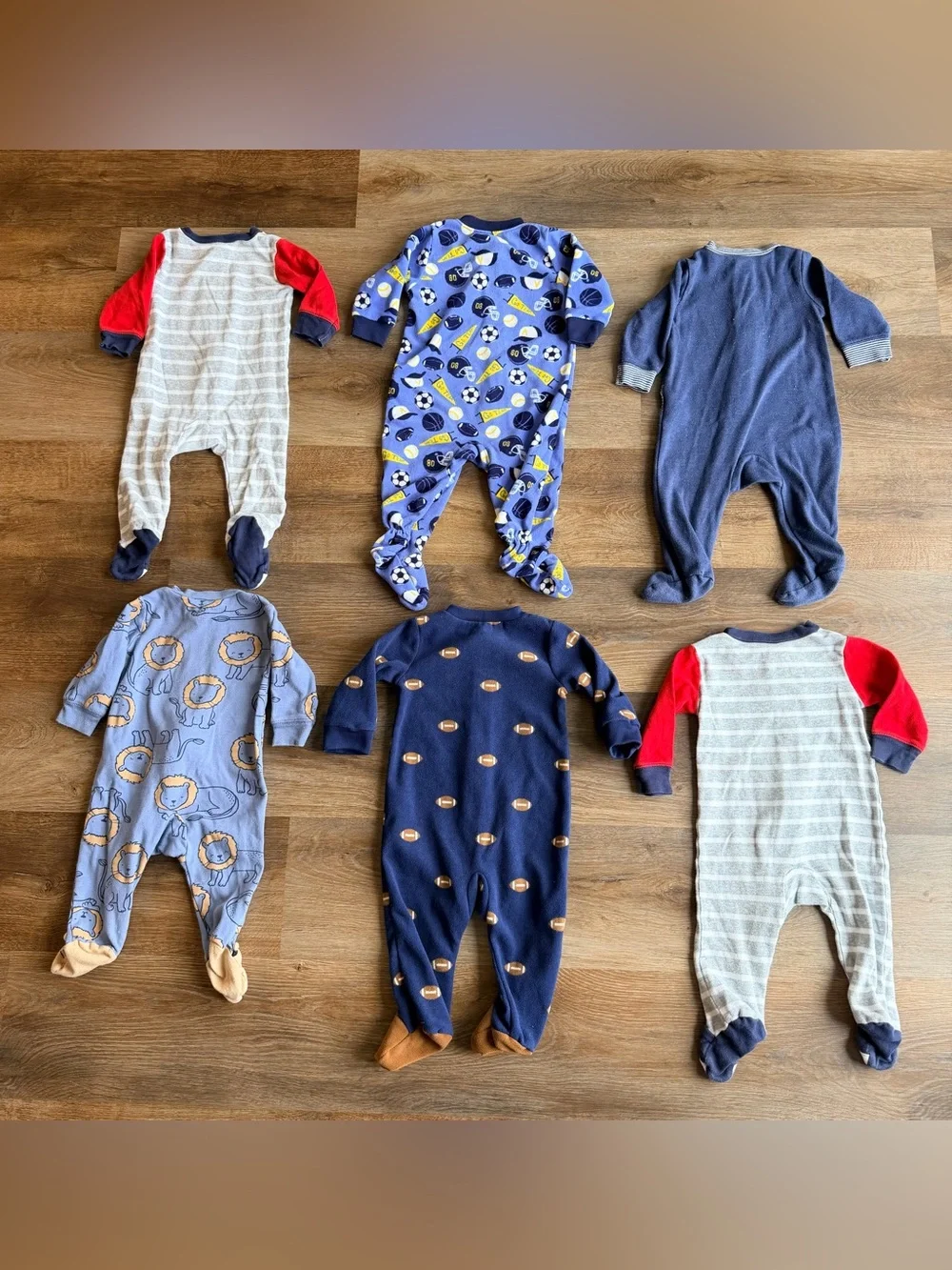 CARTER’S | Sleeper Bundle | Baby Pajamas | Fleece Footed PJs